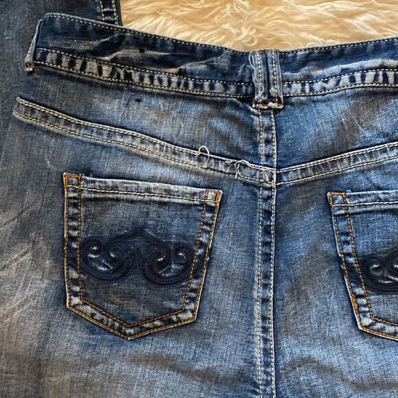 Lane Bryant High Rise Bootcut Denim Blue Jeans Sz 24 Stretch Women’s - Picture 6 of 14